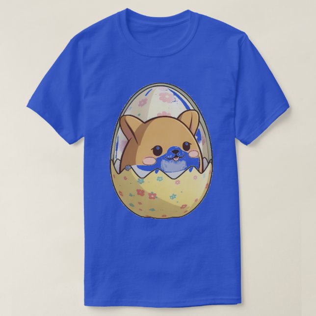 Camiseta Perro en el huevo 105 (Diseño del anverso)