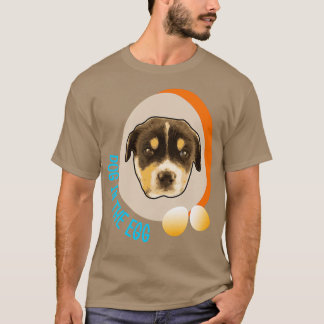 Camiseta perro en el huevo 126