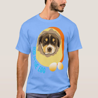 Camiseta perro en el huevo 13
