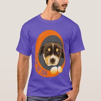 Camiseta perro en el huevo 130