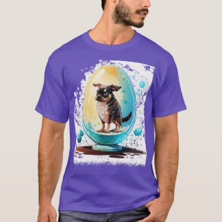 Camiseta Perro en el huevo 152