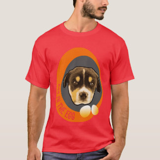Camiseta perro en el huevo 16