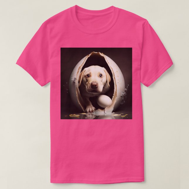 Camiseta Perro En El Huevo 160 (Diseño del anverso)