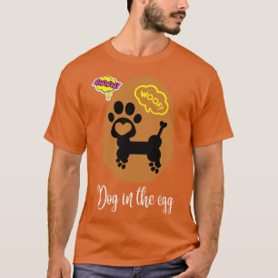 Camiseta perro en el huevo 190