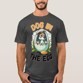 Camiseta perro en el huevo 2023