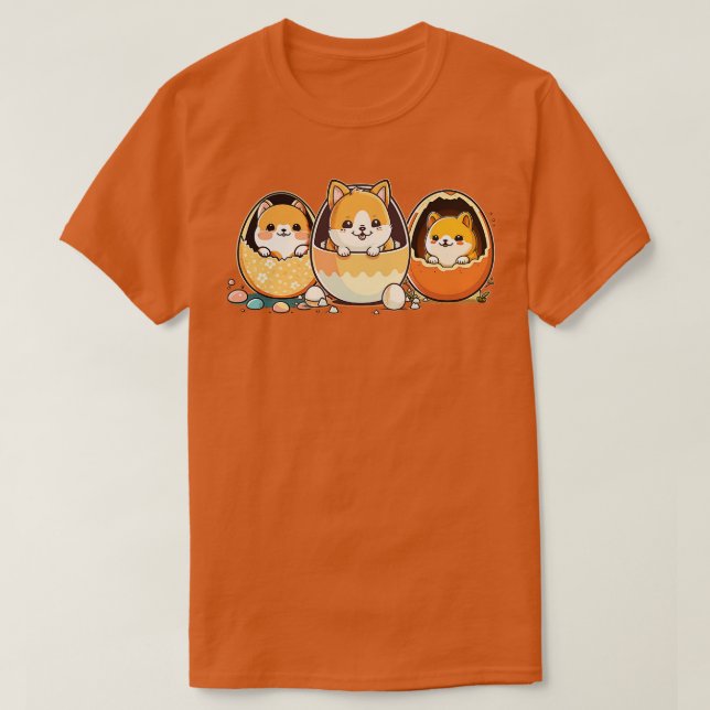 Camiseta Perro En El Huevo 222 (Diseño del anverso)