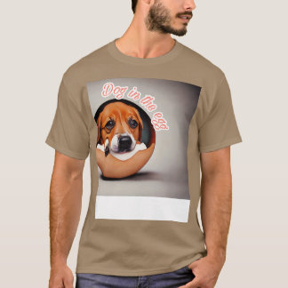 Camiseta perro en el huevo 254
