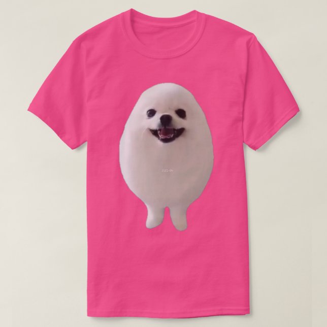 Camiseta perro en el huevo 270 (Diseño del anverso)