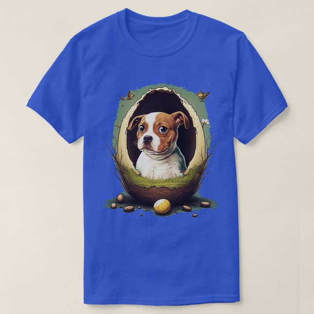 Camiseta Perro En El Huevo 299 (Diseño del anverso)