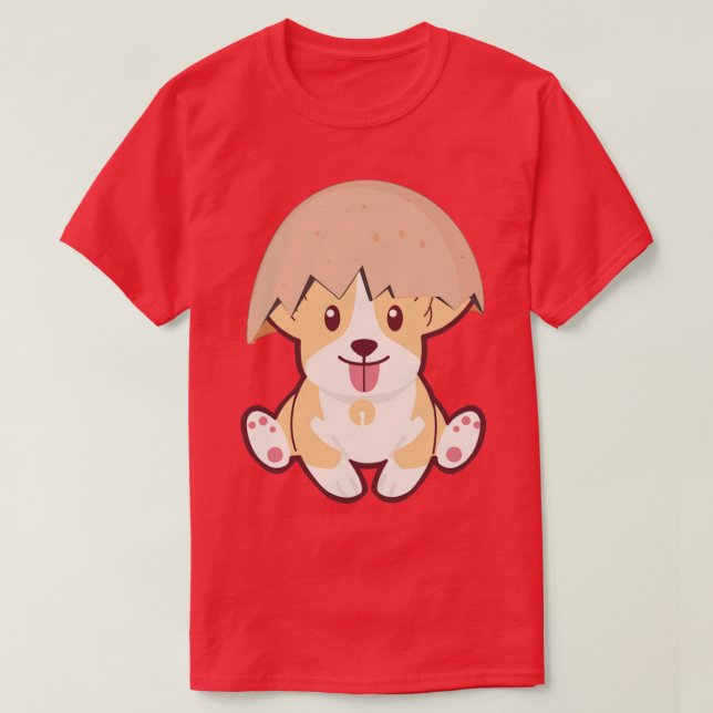 Camiseta Perro en el huevo 2 1 (Diseño del anverso)