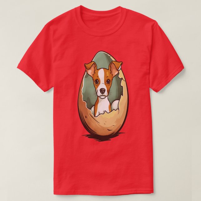 Camiseta Perro En El Huevo 311 (Diseño del anverso)