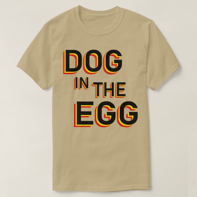 Camiseta Perro en el huevo 63 (Diseño del anverso)