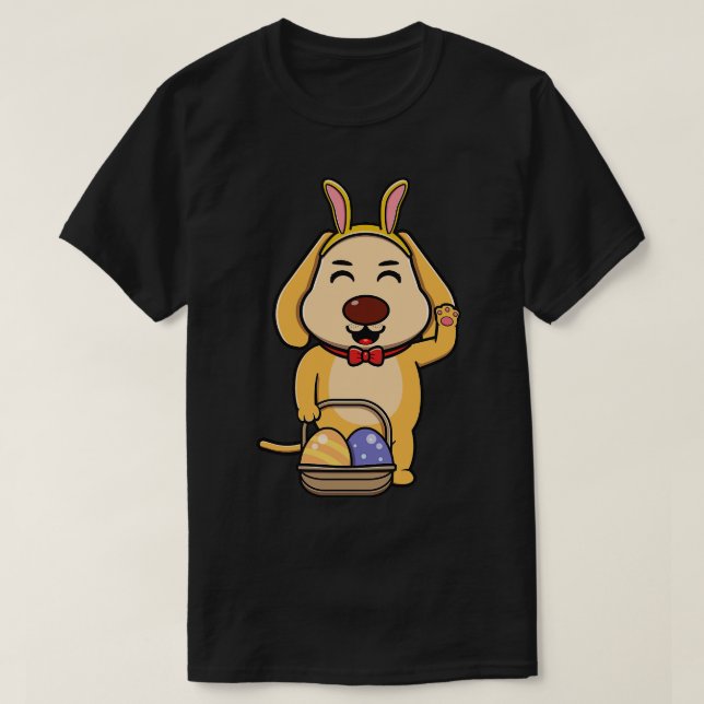 Camiseta Perro en el huevo 68 (Diseño del anverso)