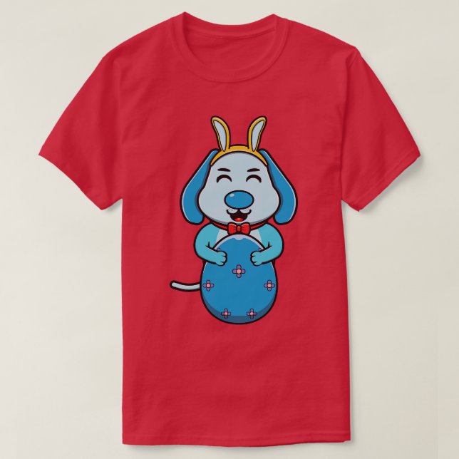 Camiseta Perro en el huevo 82 (Diseño del anverso)