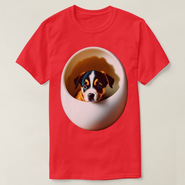 Camiseta Perro En El Huevo 97 (Diseño del anverso)