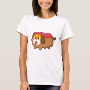 Camiseta Perro en Hotdog