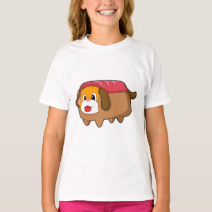 Camiseta Perro en Hotdog