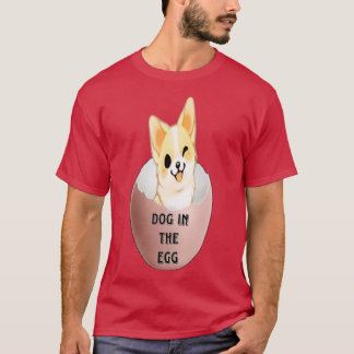 Camiseta Perro en huevo 48
