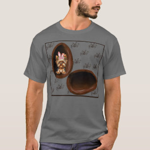 Camiseta Perro En Huevo Bunny Perro Para Pascua