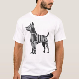Camiseta Perro en impresión