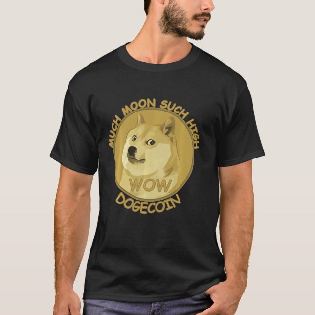 Camiseta Perro en la luna (Anverso)
