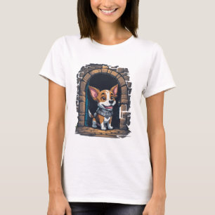 Camiseta Perro en la mazmorra