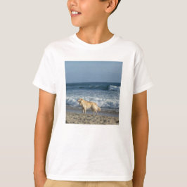 Camiseta Perro En La Playa
