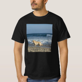 Camiseta Perro En La Playa