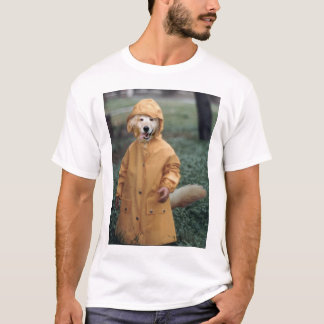 Camiseta Perro en lluvia