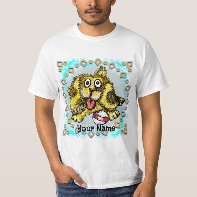 Camiseta Perro en tiempo de reproducción (Anverso)