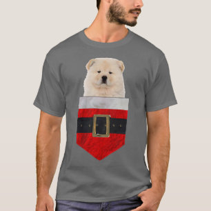 Camiseta Perro en tu Pocket Santa Chow 