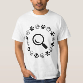 Camiseta Perro, encuentra puffy