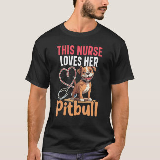 Camiseta Perro Enfermero Enfermero Registrado Dueño de Perr