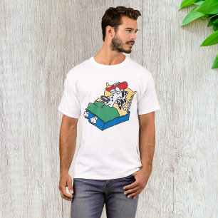 Camiseta Perro Enfermo En La Cama