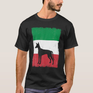 Camiseta Perro enredadero ibicenco Bandera Madre italiana D