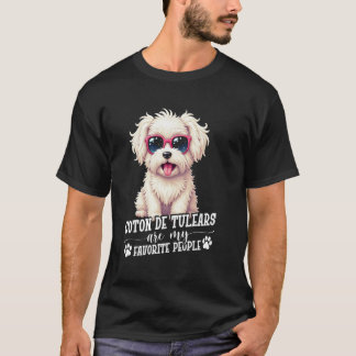 Camiseta Perro Entusiasta Perro Amante Gente Favorita Coton