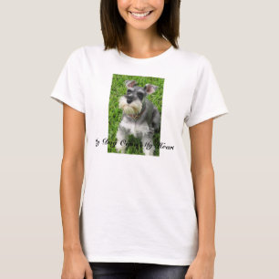 Camiseta Perro es dueño de la parte superior del corazón