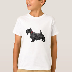 Camiseta Perro escocés aterrador
