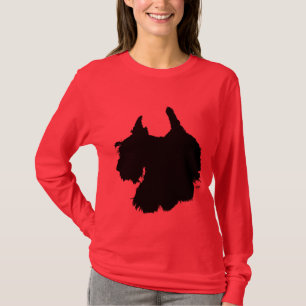 Camiseta Perro escocés juguetón