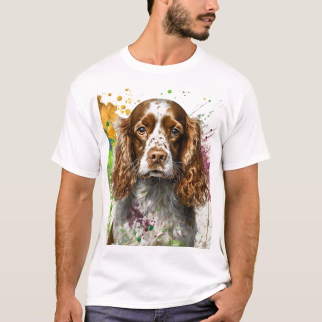 Camiseta Perro español (Anverso)