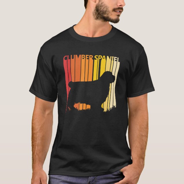 Camiseta Perro español de Clumber (Anverso)