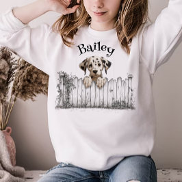 Camiseta Perro Espiando Personalizable