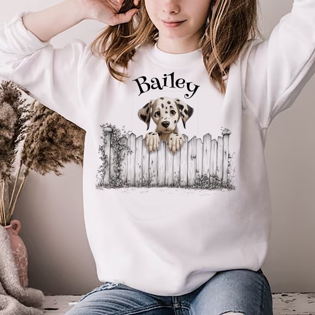 Camiseta Perro Espiando Personalizable (Subido por el creador)