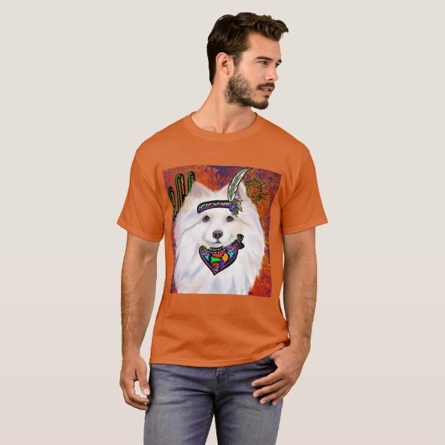Camiseta Perro Esquimal Americano  (Anverso completo)