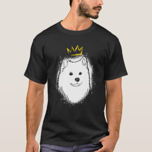 Camiseta Perro Esquimal Americano con Corona
