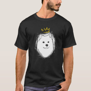 Camiseta Perro Esquimal Americano con Corona