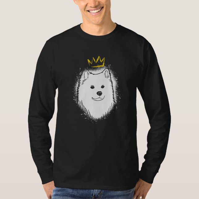 Camiseta Perro Esquimal Americano con Corona   (Anverso)