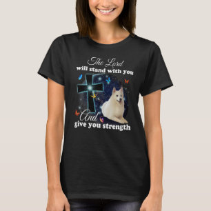 Camiseta Perro esquimal americano: El Señor Se Apoyará Cont