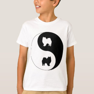 Camiseta Perro esquimal americano Yin Yang