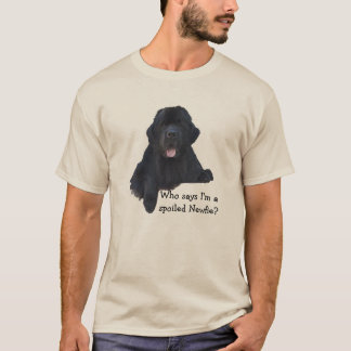 Camiseta Perro estropeado de Terranova